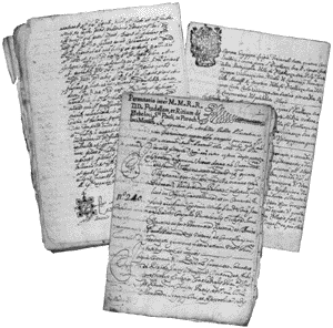 Le tre pergamene Le tre pergamene