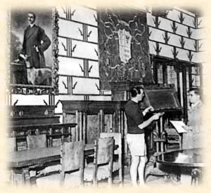 Ettore Sartori Esercitazione nel laboratorio della Scuola della Istituzione Visconti