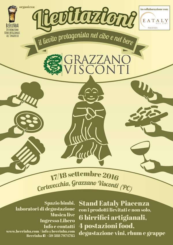 Lievitazioni 2016 Lievitazioni 2017