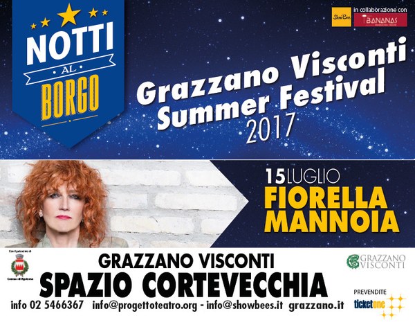 Notti al Borgo 2017 Mannoia Notti al Borgo Fiorella Mannoia 15 luglio 2017
